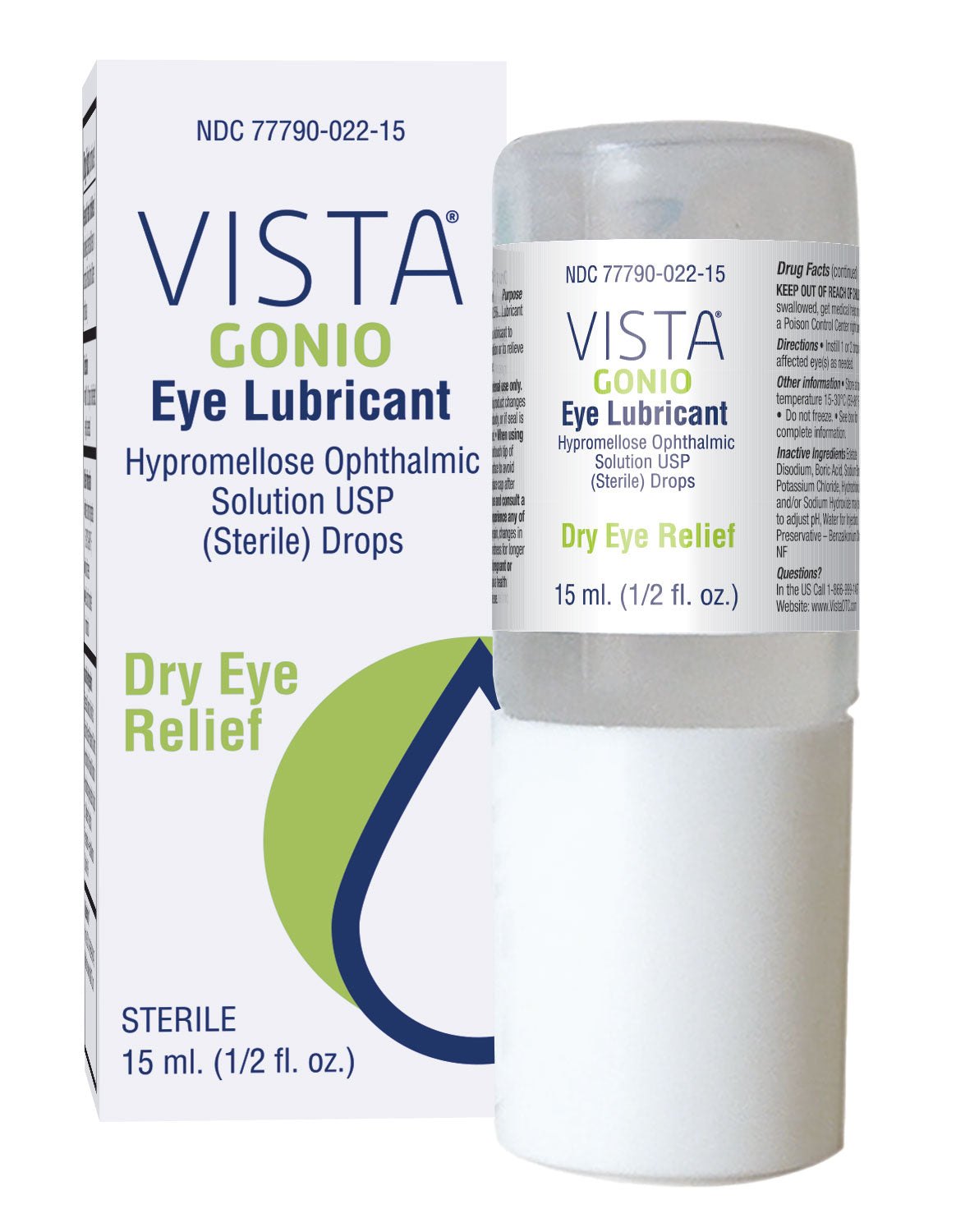 VISTA® Gonio Eye Lubricant (15 ml)