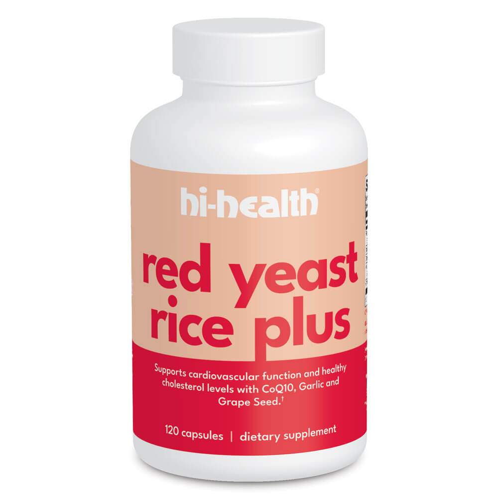 HiHealth Red Yeast Rice Plus (120 capsules) Vista Advanced