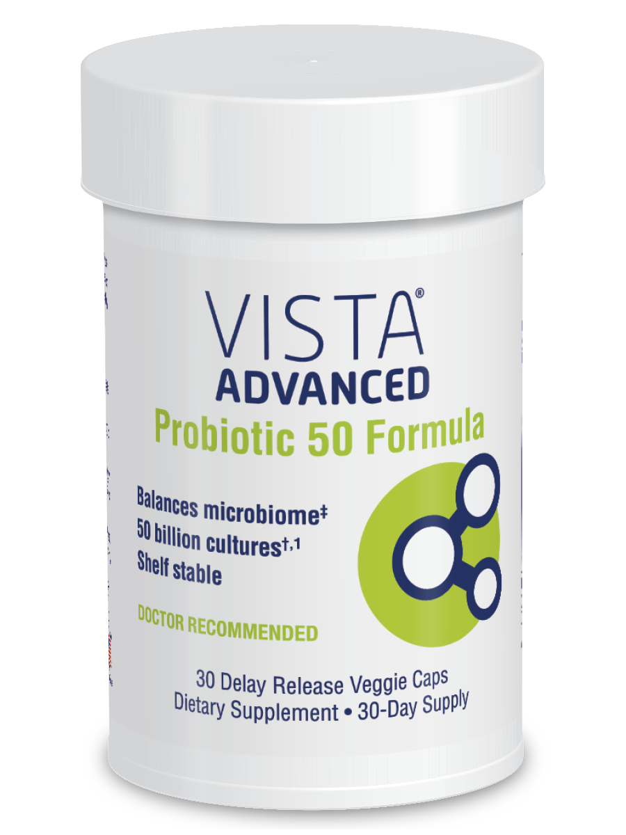 VISTA® Advanced Probiotic 50 Formula (30 veggie capsules)