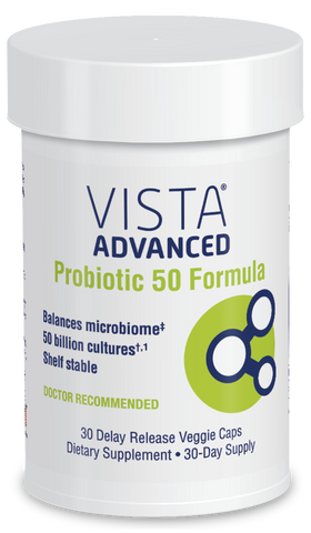 VISTA® Advanced Probiotic 50 Formula (30 veggie capsules)