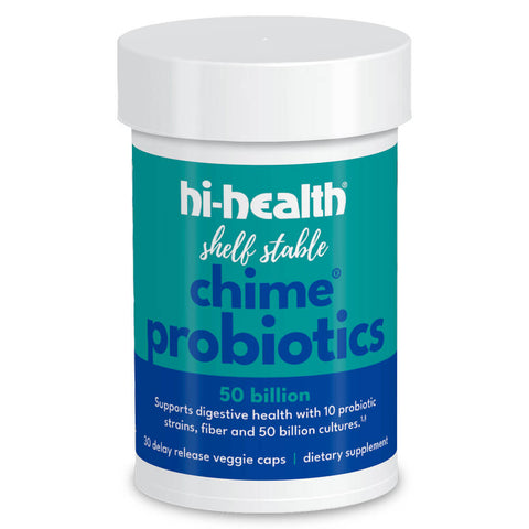 Hi-Health Chime Probiotics Shelf Stable 50 Billion (30 Veggie Caps)