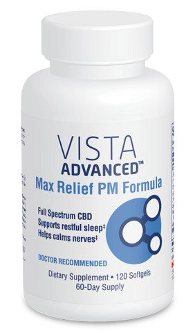 VISTA® Advanced Max Relief PM Formula (120 softgels)